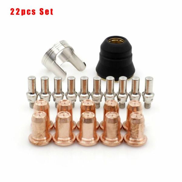 22pcs plasma cutting torch 52582 electorde 51312 tip 0.9mm for pt40 pt60 ipt-60 durable and practical to use
22pcs plasma cutting torch 52582 electorde 51312 tip 0.9mm for pt40 pt60 ipt-60 durable and practical to use