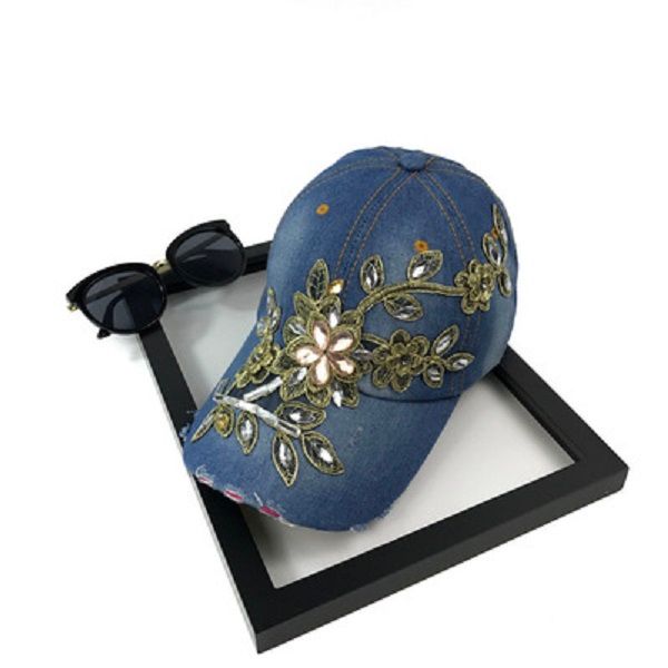 fashion luxury designer ladies cowboy women decal spriged diamond flower baseball casual ball caps sun hat, Blue;gray
fashion luxury designer ladies cowboy women decal spriged diamond flower baseball casual ball caps sun hat, Blue;gray