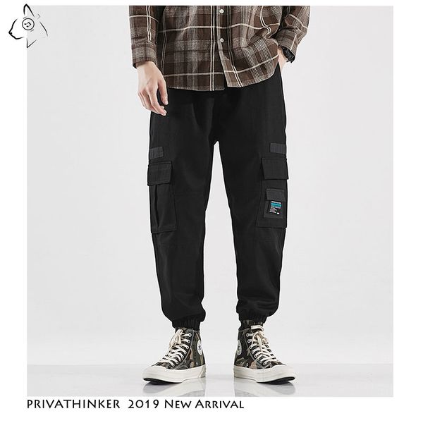 men casual black cotton harem pants mens 2019 autumn street-style joggers male hip hop pockets oversize trousers
men casual black cotton harem pants mens 2019 autumn street-style joggers male hip hop pockets oversize trousers