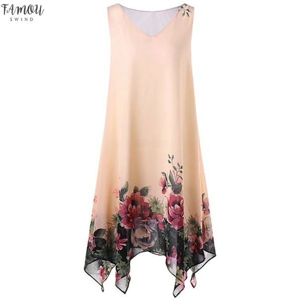 2020 new summer women dress plus size floral print chiffon sleeveless irregular hem mini beachwear sundress 9030526, Black;gray
2020 new summer women dress plus size floral print chiffon sleeveless irregular hem mini beachwear sundress 9030526, Black;gray