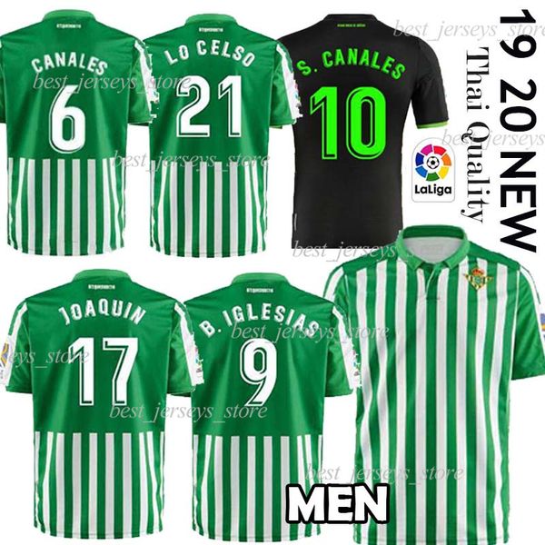 Thai 2019 Borja Iglesias Joaquin LO CELSO Real Betis Soccer jerseys 19 20 Men camisetas de fútbol Juanmi CARVALHO Football Shirts
Thai 2019 Borja Iglesias Joaquin LO CELSO Real Betis Soccer jerseys 19 20 Men camisetas de fútbol Juanmi CARVALHO Football Shirts