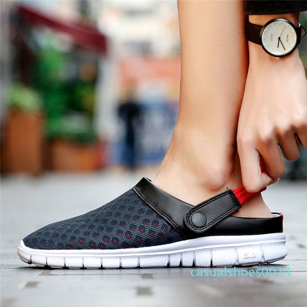 siketu men women summer sandal mesh breathable padded beach flip flops shoes hollow out women shoes sandals rain water c14, Black
siketu men women summer sandal mesh breathable padded beach flip flops shoes hollow out women shoes sandals rain water c14, Black