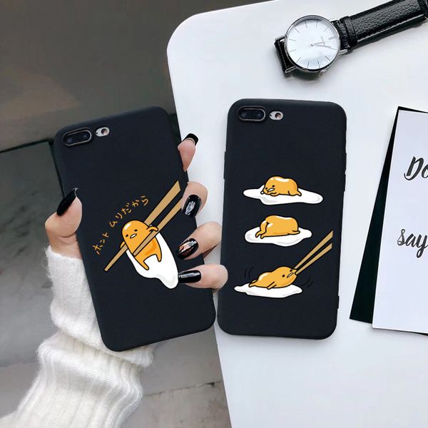 gykz cartoon gudetama lazy egg fitted case for iphone 11 pro x xs max xr 7 8 6 6s plus black silicone soft phone cover coque bag
gykz cartoon gudetama lazy egg fitted case for iphone 11 pro x xs max xr 7 8 6 6s plus black silicone soft phone cover coque bag