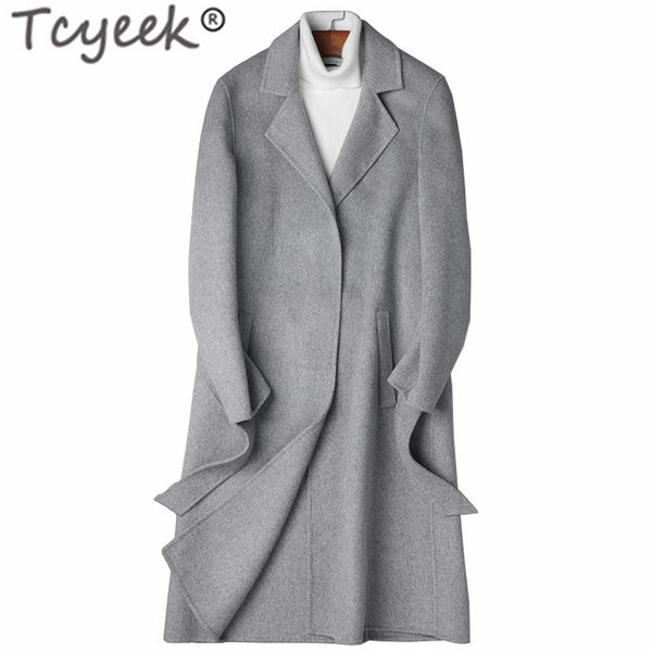 tcyeek 2019 new brand jacket winter wool coat men casaco korean fashion warm long woolen coat autumn streetwear cloth hiver 8809, Black
tcyeek 2019 new brand jacket winter wool coat men casaco korean fashion warm long woolen coat autumn streetwear cloth hiver 8809, Black