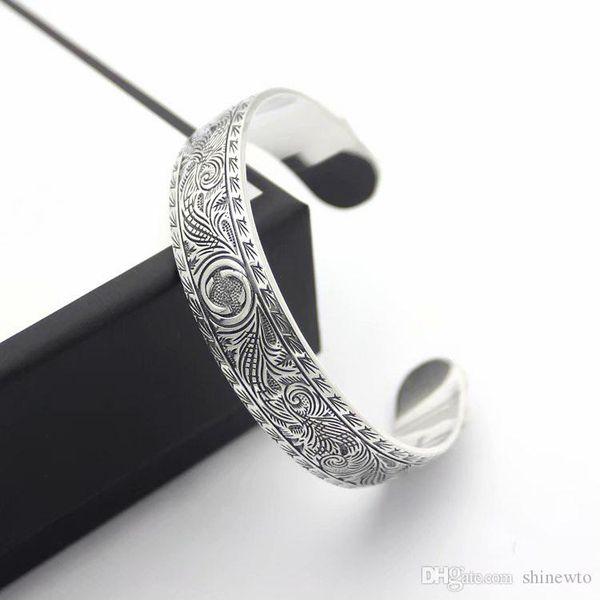 новое прибытие ретро мода леди brass emboss pattern tiger глава g письмо 18k позолоченный engagement wedding open wide браслет браслеты, Black
новое прибытие ретро мода леди brass emboss pattern tiger глава g письмо 18k позолоченный engagement wedding open wide браслет браслеты, Black