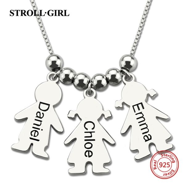 strollgirl new 925 sterling silver chain custom engraved kids name 3 children pendant necklace for women mom's jewelry gifts
strollgirl new 925 sterling silver chain custom engraved kids name 3 children pendant necklace for women mom's jewelry gifts