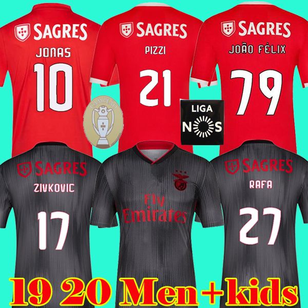 19 20 benfica soccer jersey 2019 2020 jonas joao felix football shirt pizzi seferovic salvio camisa de futeboll uniforms men + kids kit, Black;yellow
19 20 benfica soccer jersey 2019 2020 jonas joao felix football shirt pizzi seferovic salvio camisa de futeboll uniforms men + kids kit, Black;yellow