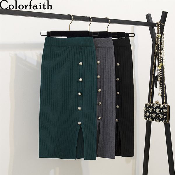 colorfaith 2019 fashionable women skirt autumn winter package hip split knee length pencil skirt knitting elegant casual sk593, Black;gray
colorfaith 2019 fashionable women skirt autumn winter package hip split knee length pencil skirt knitting elegant casual sk593, Black;gray