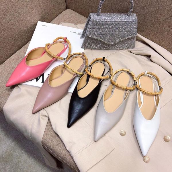 unique ponited toe mules ins women flats bamboo buckle shoes woman genuine leather shoes for woman 2020 concise mujer pisos, Black
unique ponited toe mules ins women flats bamboo buckle shoes woman genuine leather shoes for woman 2020 concise mujer pisos, Black