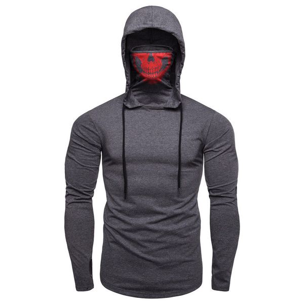men's jumper sweatshirt skull hoodies pullover mask warm hooded sweater winter apvex, Black
men's jumper sweatshirt skull hoodies pullover mask warm hooded sweater winter apvex, Black