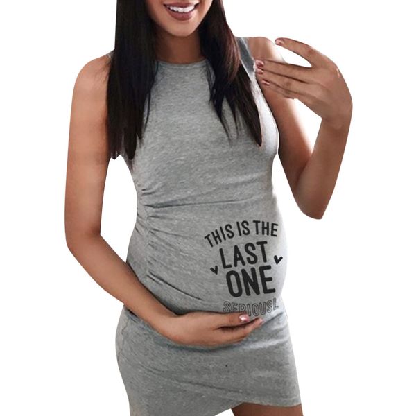 women maternity summer new fashion sleeveless letter print casual sundress pregnancy dress wholesale z4, White
women maternity summer new fashion sleeveless letter print casual sundress pregnancy dress wholesale z4, White