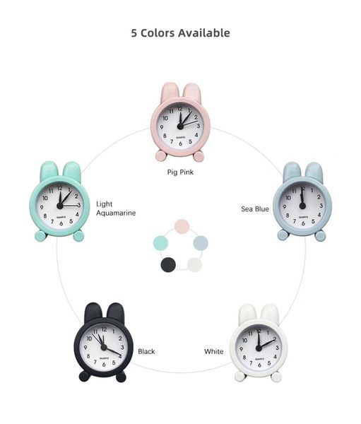 2019 mini alarm clock with metal ear 5cm electronic small student alarm desk clock for home decoration
2019 mini alarm clock with metal ear 5cm electronic small student alarm desk clock for home decoration