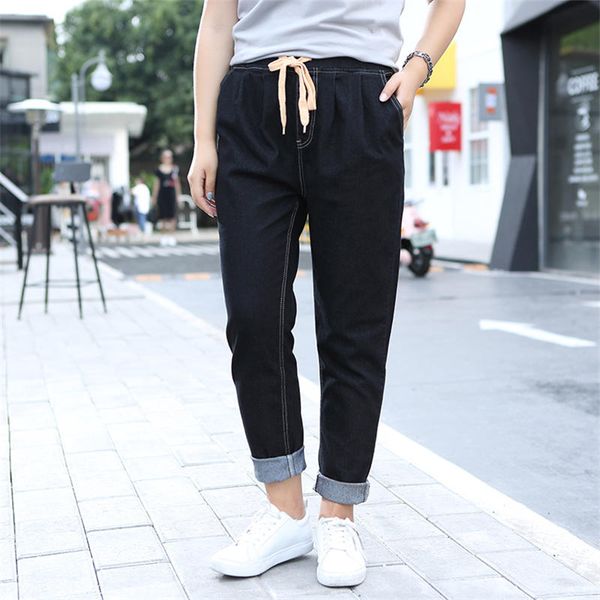 5xl boyfriend jeans for women denim harem pants casual vintage high waist jeans femme loose streetwear plus size mom q1588, Blue
5xl boyfriend jeans for women denim harem pants casual vintage high waist jeans femme loose streetwear plus size mom q1588, Blue