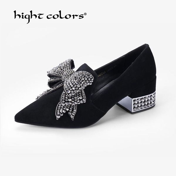 women pump 2019 elegant fashion women high heels bling crystal bow tie pointed toe pumps shoes lady shiny heel ta-622, Black
women pump 2019 elegant fashion women high heels bling crystal bow tie pointed toe pumps shoes lady shiny heel ta-622, Black