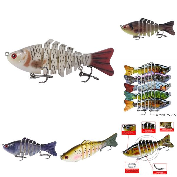 dzqla fake tackle box 5 grid bait type luya fishing (10cm * 15.5g) can hold 5 box baits
dzqla fake tackle box 5 grid bait type luya fishing (10cm * 15.5g) can hold 5 box baits
