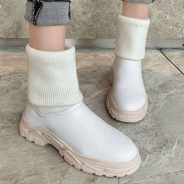 black plus big size 44 45 46 ankle boots women fashion flat with med heel shoes woman autumn winter round toe boot white stretch
black plus big size 44 45 46 ankle boots women fashion flat with med heel shoes woman autumn winter round toe boot white stretch