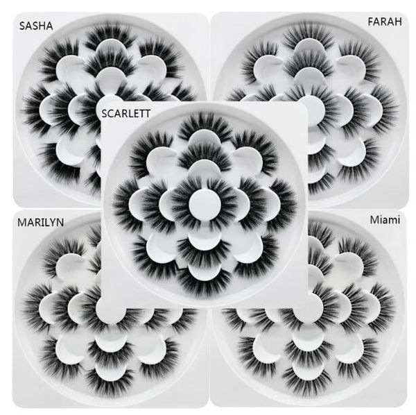 natural look thick mink eyelashes 7 pairs each set hand-made reusable fake lashes mink 3d hair eyelashes extensions dhl free
natural look thick mink eyelashes 7 pairs each set hand-made reusable fake lashes mink 3d hair eyelashes extensions dhl free