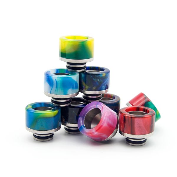 510 Drip Tip Wide Bore Epoxy Resin + SS Colorful Mouthpiece For 510 Thread Tank Atomizers electronic cigarettes dhl free
510 Drip Tip Wide Bore Epoxy Resin + SS Colorful Mouthpiece For 510 Thread Tank Atomizers electronic cigarettes dhl free