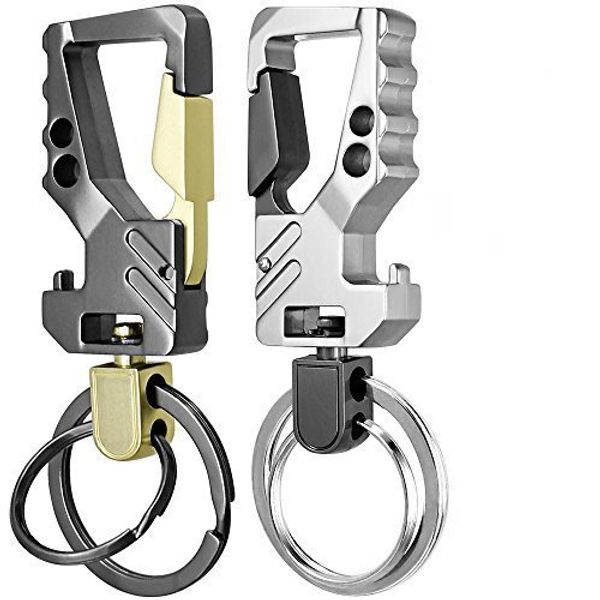 new fashion car keychain men and ladies leather waist hanging metal key holder for party gift car key chain, Silver
new fashion car keychain men and ladies leather waist hanging metal key holder for party gift car key chain, Silver