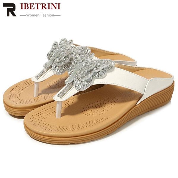 ribetrini new arrival casual beach low wedges shoes women butterfly-knot flip slippers summer shining crystal flip flop, Black
ribetrini new arrival casual beach low wedges shoes women butterfly-knot flip slippers summer shining crystal flip flop, Black