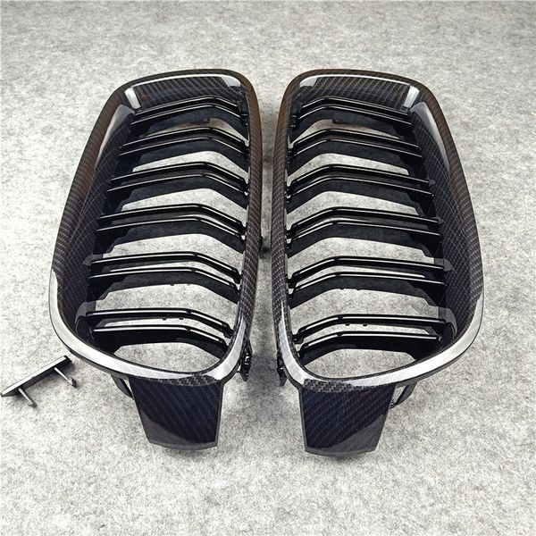 2 piece glossy black/ glossy m color front kidney grille for b m w 3 series f30 f35 abs material mesh grille 2012-in
2 piece glossy black/ glossy m color front kidney grille for b m w 3 series f30 f35 abs material mesh grille 2012-in
