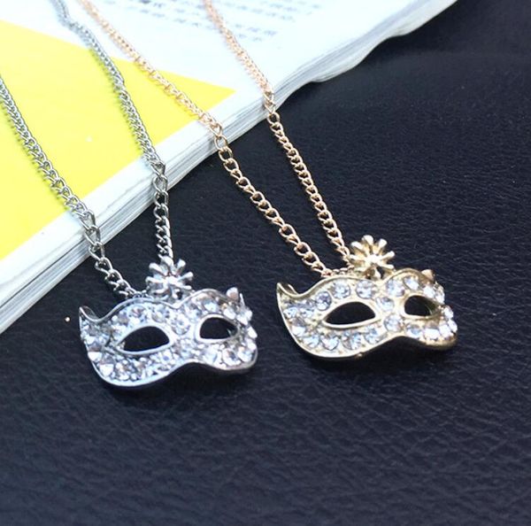 fashion mask full diamond short necklace clavicle chain female jewelry dan465 mix order pendant necklaces, Silver
fashion mask full diamond short necklace clavicle chain female jewelry dan465 mix order pendant necklaces, Silver