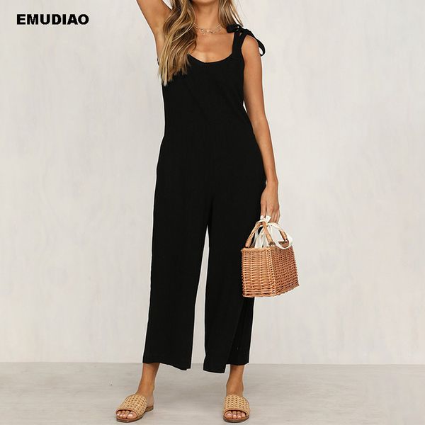 four-color strap loose jumpsuit for women 2019 summer v neck women backless jumpsuit holiday vacation, Black;white
four-color strap loose jumpsuit for women 2019 summer v neck women backless jumpsuit holiday vacation, Black;white