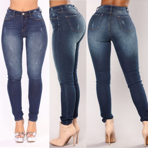 wish europe and america selling high-waisted women's pants elasticity slim fit pencil skinny pants foreign g, Blue
wish europe and america selling high-waisted women's pants elasticity slim fit pencil skinny pants foreign g, Blue