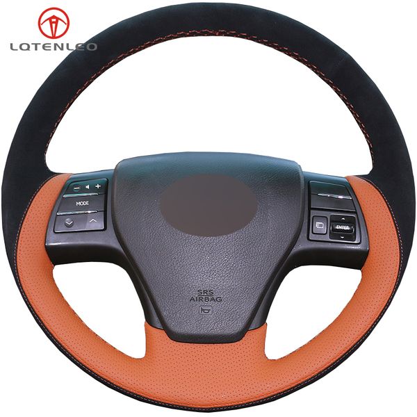 lqtenleo black suede orange leather diy car steering wheel cover for hs250 hs250h rx270 rx350 rx450 rx450h 2008-2011
lqtenleo black suede orange leather diy car steering wheel cover for hs250 hs250h rx270 rx350 rx450 rx450h 2008-2011