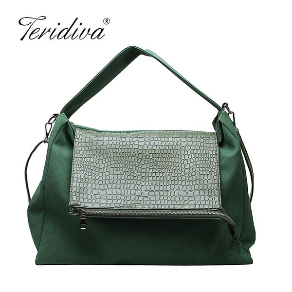 women suede leather shoulder bag female leisure nubuck convertible handbag hobo messenger handle bags crocodile purse
women suede leather shoulder bag female leisure nubuck convertible handbag hobo messenger handle bags crocodile purse