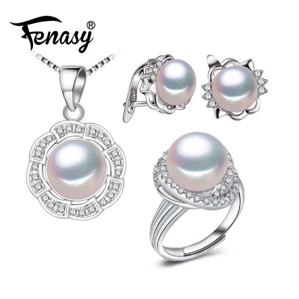 fenasy pearl jewelry wedding engagement jewelry sets natural pearl pendant necklace women big earrings party earrings female, Black
fenasy pearl jewelry wedding engagement jewelry sets natural pearl pendant necklace women big earrings party earrings female, Black