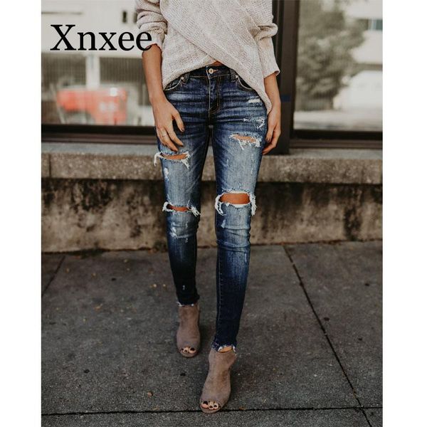 dark blue ladies jeans fashion hole jeans women's pants cool denim retro high waist women's skinny long hole
dark blue ladies jeans fashion hole jeans women's pants cool denim retro high waist women's skinny long hole