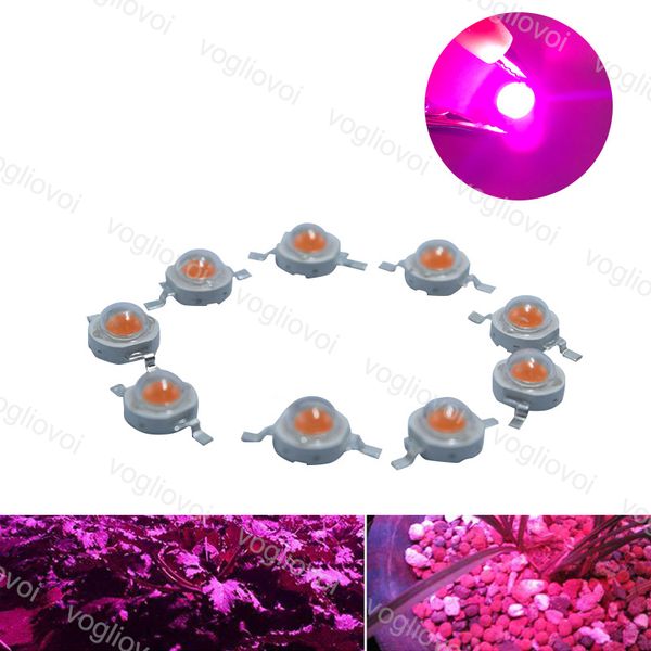 Light Beads 1w 3w 5w High Power Led For Lighting Accessories Bulb Full Spectrum For Grwon Lights Greenhouse Grow Tent Plants Flower Eub