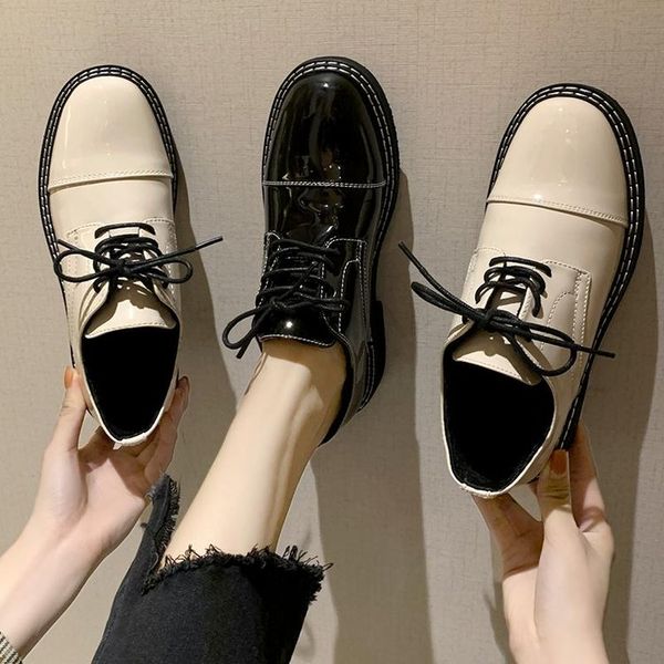 round toe all-match shoes woman flats 2019 fashion women's casual female sneakers oxfords square dress modis new cross leather, Black
round toe all-match shoes woman flats 2019 fashion women's casual female sneakers oxfords square dress modis new cross leather, Black