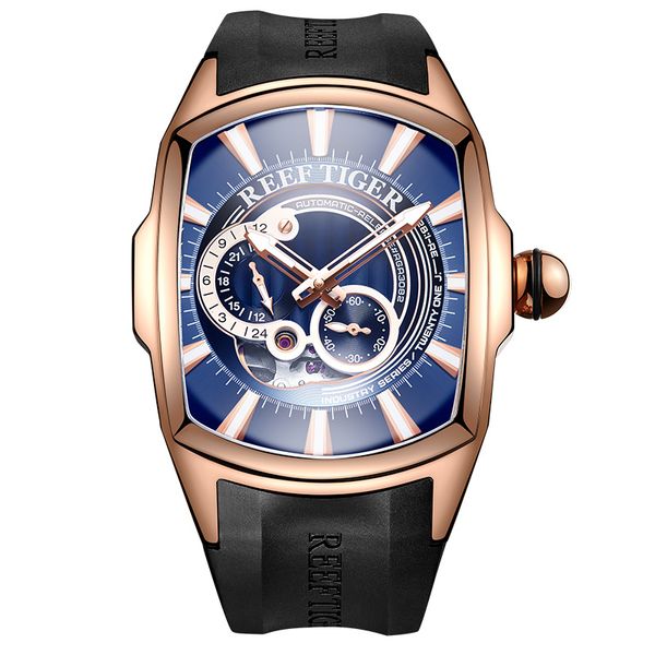 2019 reef tiger/rt new arrival mens rose gold case blue dial rubber strap waterproof automatic watch rga3069s, Slivery;brown
2019 reef tiger/rt new arrival mens rose gold case blue dial rubber strap waterproof automatic watch rga3069s, Slivery;brown