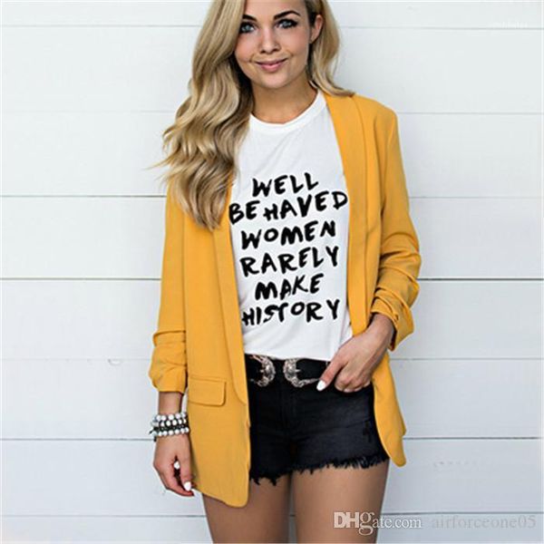 lapel neck small suit coat for women with pocket design sense solid color long sleeve pocket, White;black
lapel neck small suit coat for women with pocket design sense solid color long sleeve pocket, White;black