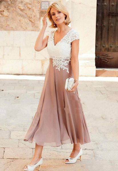 custom made mother of the bride dresses v neck cap sleeves appliques lace chiffon pleated tea length wedding guest dresses, Black;red
custom made mother of the bride dresses v neck cap sleeves appliques lace chiffon pleated tea length wedding guest dresses, Black;red