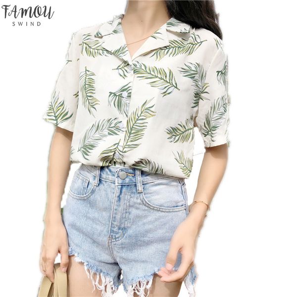 new summer women hawaiian blouses print loose chiffon blouse shirts women girl casual holiday beach blouse blusas 2020, White
new summer women hawaiian blouses print loose chiffon blouse shirts women girl casual holiday beach blouse blusas 2020, White
