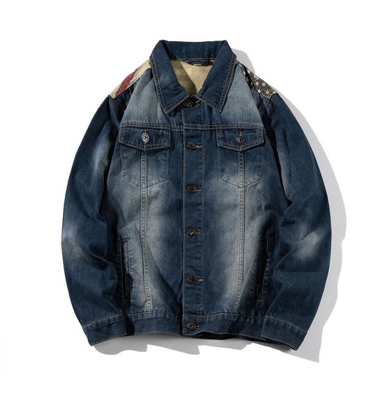 2019 men demin jeans jacket coats autumn winter windbreaker outwears casual fashion stand down collar washed demin streetwears, Black;brown
2019 men demin jeans jacket coats autumn winter windbreaker outwears casual fashion stand down collar washed demin streetwears, Black;brown