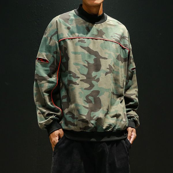 2019 autumn men hip hop camouflage sleeve hole harajuku pullover hoodies japanese streetwear fashion casual hooded sweatshirts, Black
2019 autumn men hip hop camouflage sleeve hole harajuku pullover hoodies japanese streetwear fashion casual hooded sweatshirts, Black