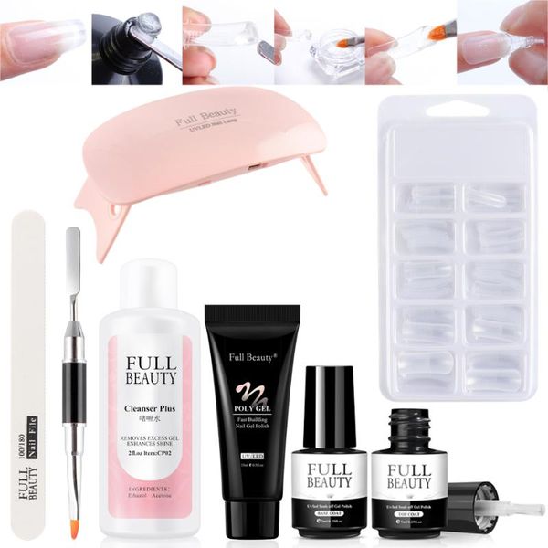 nails acrylic builder gel kit 15ml quick building uv gel polish led lamp basecoat oat varnish nail form portable set ly1792
nails acrylic builder gel kit 15ml quick building uv gel polish led lamp basecoat oat varnish nail form portable set ly1792