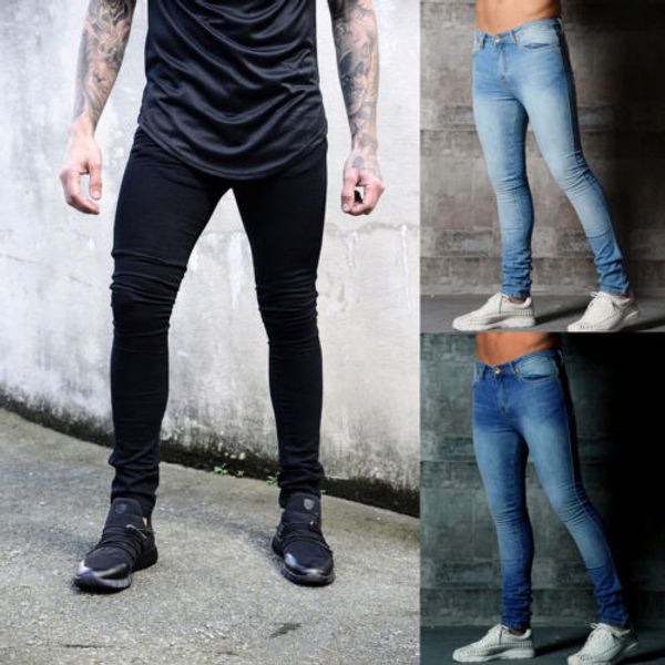 hirigin мужские рваные узкие джинсы байкер разрушаемый изношенные slim fit denim брюки карандаш джинсы 2018 страх дод мода streetwear, Blue
hirigin мужские рваные узкие джинсы байкер разрушаемый изношенные slim fit denim брюки карандаш джинсы 2018 страх дод мода streetwear, Blue