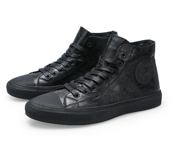 2020 spring new style fashion lace up men leather casual shoes young man trend leather shoes loafers, Black
2020 spring new style fashion lace up men leather casual shoes young man trend leather shoes loafers, Black