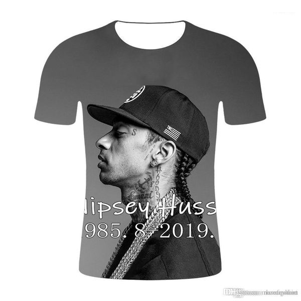 rapper american o-neck summer designer tees short sleeved r.i.p mens nipsey hussle tshirts 3d, White;black
rapper american o-neck summer designer tees short sleeved r.i.p mens nipsey hussle tshirts 3d, White;black