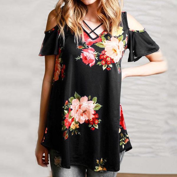 hollow out summer casual women t-shirt v -neck short sleeve printed off shoulder long shirt plus size women clothing female quality, White
hollow out summer casual women t-shirt v -neck short sleeve printed off shoulder long shirt plus size women clothing female quality, White