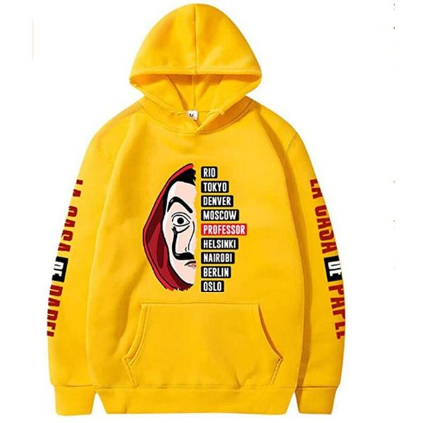 la casa de papel men women hoodies sweatshirts tv show money heist novelty paper house hoodie, Black
la casa de papel men women hoodies sweatshirts tv show money heist novelty paper house hoodie, Black