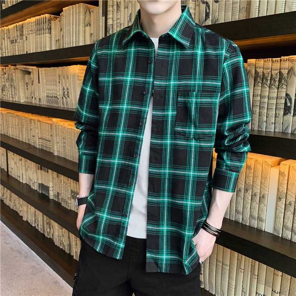 3xl flannel casual shirt men plaid streetwear fashion blouses male japanese long sleeve shirts 2020, White;black
3xl flannel casual shirt men plaid streetwear fashion blouses male japanese long sleeve shirts 2020, White;black