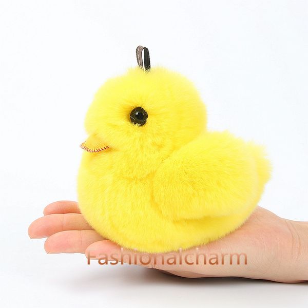 cute real genuine rabbit rex fur duck chick pompom ball bag charm keychain pendant kids toy gift, Silver
cute real genuine rabbit rex fur duck chick pompom ball bag charm keychain pendant kids toy gift, Silver