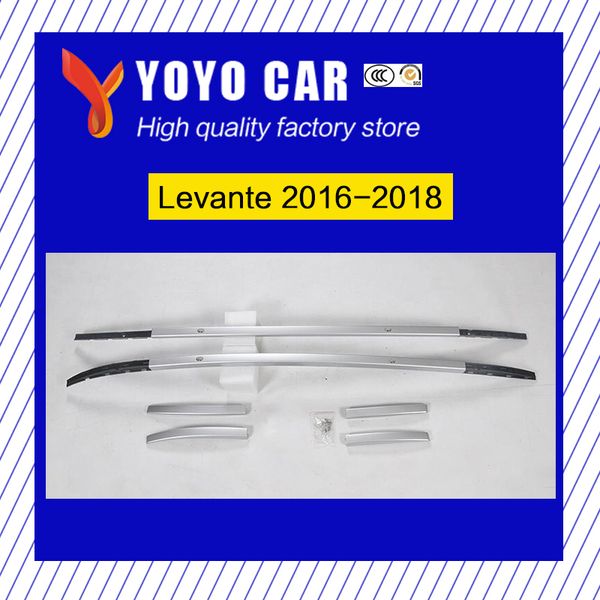 silver or black color screw install aluminium alloy side rail bar roof rack for levante 2016 2017 2018
silver or black color screw install aluminium alloy side rail bar roof rack for levante 2016 2017 2018