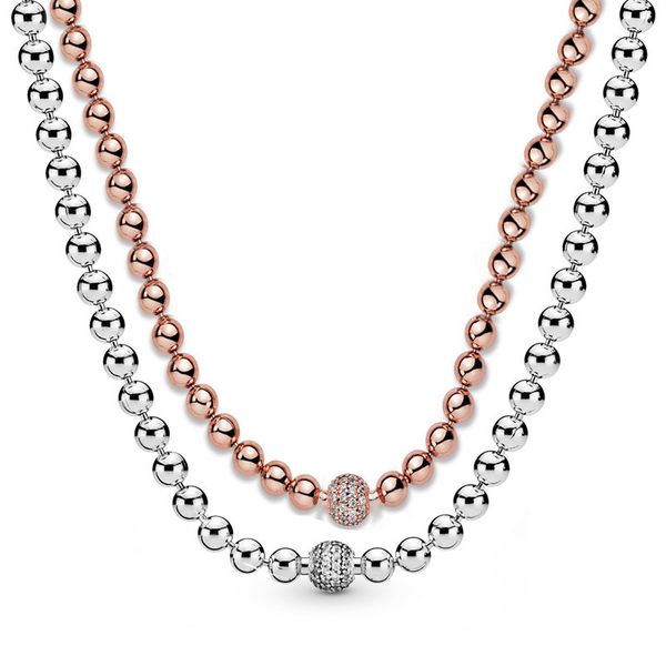 new 925 sterling silver necklace rose & silver beads & pave crystal sliding necklace for women wedding gift diy europe jewelry
new 925 sterling silver necklace rose & silver beads & pave crystal sliding necklace for women wedding gift diy europe jewelry
